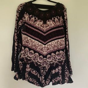 Free people long sleeve tunic